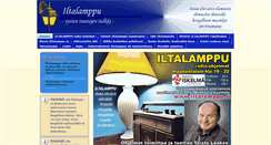 Desktop Screenshot of iltalamppu.fi